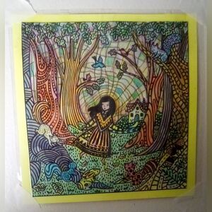 🎨Colorful Forest Watercolor Painting Art🖼